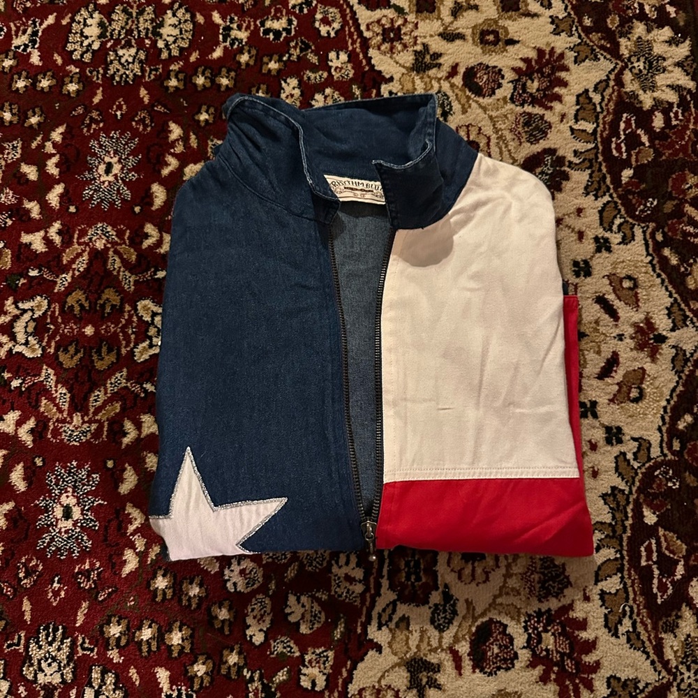 Rhythm Blue Patriotic Jacket